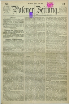 Posener Zeitung. 1868, [№] 150 (1 Juli) + dod.