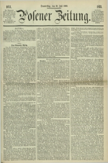 Posener Zeitung. 1868, [№] 163 (16 Juli) + dod.