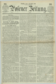Posener Zeitung. 1868, [№] 209 (8 September) + dod.