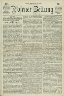 Posener Zeitung. 1868, [№] 248 (23 Oktober) + dod.