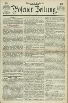 Posener Zeitung. 1868, [№] 264 (11 November) + dod.