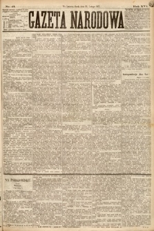 Gazeta Narodowa. 1877, nr 41