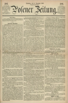 Posener Zeitung. 1868, [№] 286 (6 Dezember) + dod.