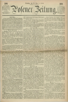 Posener Zeitung. 1868, [№] 299 (22 Dezember) + dod.