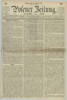 Posener Zeitung. Jg.72 [i.e.76], [№] 26 (31 Januar 1869) + dod.