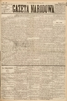 Gazeta Narodowa. 1877, nr 43
