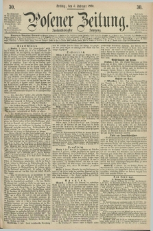 Posener Zeitung. Jg.72 [i.e.76], [№] 30 (5 Februar 1869) + dod.