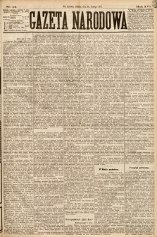 Gazeta Narodowa. 1877, nr 44