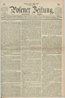 Posener Zeitung. Jg.72 [i.e.76], [№] 54 (5 März 1869) + dod.