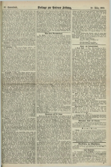 Posener Zeitung. Jg.72 [i.e.76], Beilage zur [№] 67 (20 März 1869)
