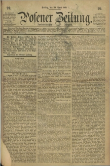 Posener Zeitung. Jg.72 [i.e.76], [№] 99 (30 April 1869) + dod.