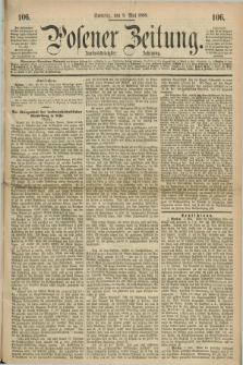 Posener Zeitung. Jg.72 [i.e.76], [№] 106 (9 Mai 1869) + dod.