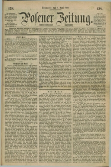 Posener Zeitung. Jg.72 [i.e.76], [№] 128 (5 Juni 1869) + dod.