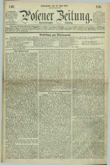 Posener Zeitung. Jg.72 [i.e.76], [№] 140 (19 Juni 1869) + dod.