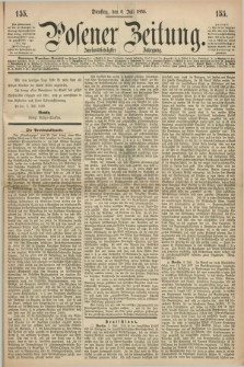 Posener Zeitung. Jg.72 [i.e.76], [№] 155 (6 Juli 1869) + dod.