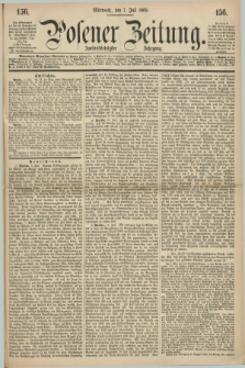 Posener Zeitung. Jg.72 [i.e.76], [№] 156 (7 Juli 1869) + dod.