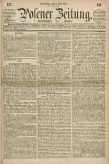 Posener Zeitung. Jg.72 [i.e.76], [№] 157 (8 Juli 1869) + dod.