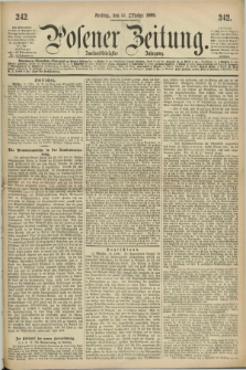 Posener Zeitung. Jg.72 [i.e.76], [№] 242 (15 October 1869) + dod.