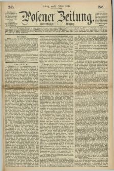 Posener Zeitung. Jg.72 [i.e.76], [№] 248 (22 October 1869) + dod.
