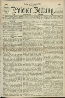Posener Zeitung. Jg.72 [i.e.76], [№] 260 (5 November 1869) + dod.