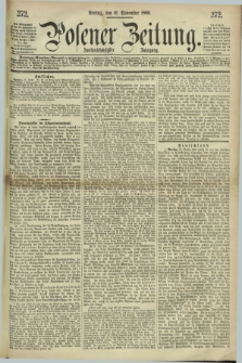 Posener Zeitung. Jg.72 [i.e.76], [№] 272 (19 November 1869) + dod.