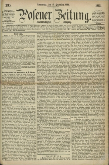 Posener Zeitung. Jg.72 [i.e.76], [№] 295 (16 Dezember 1869) + dod.
