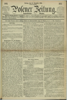 Posener Zeitung. Jg.72 [i.e.76], [№] 302 (24 Dezember 1869) + dod.