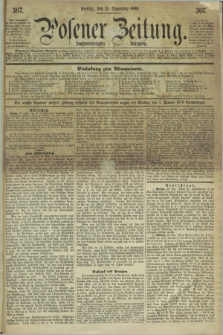 Posener Zeitung. Jg.72 [i.e.76], [№] 307 (31 Dezember 1869) + dod.