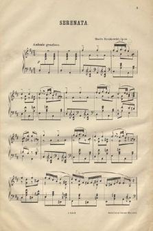 Serenata aus Opus 15
