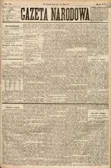 Gazeta Narodowa. 1877, nr 71