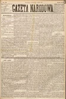 Gazeta Narodowa. 1877, nr 72