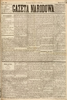 Gazeta Narodowa. 1877, nr 73