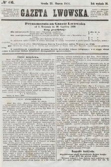 Gazeta Lwowska. 1866, nr 66