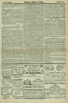 Posener Zeitung. Jg.78 [i.e.82], Beilage zur Posener Zeitung Nr. 49 (21 Januar 1875)