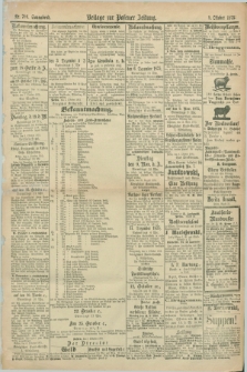 Posener Zeitung. Jg.78 [i.e.82], Beilage zur Posener Zeitung Nr. 706 (9 Oktober 1875)