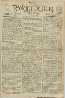 Posener Zeitung. Jg.78 [i.e.82], Nr. 767 (2 November 1875) - Mittag=Ausgabe.