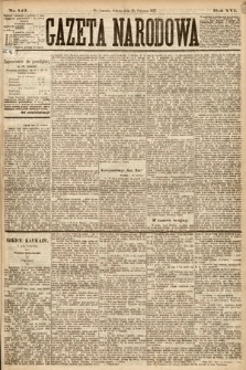 Gazeta Narodowa. 1877, nr 142