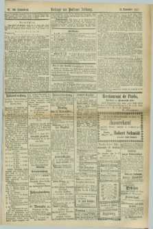 Posener Zeitung. Jg.78 [i.e.82], Beilage zur Posener Zeitung Nr. 796 (13 November 1875)