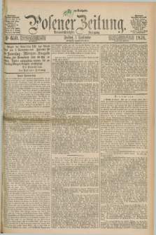 Posener Zeitung. Jg.79 [i.e.83], Nr. 610 (1 September 1876) - Morgen=Ausgabe. + dod.