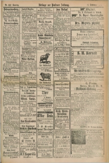 Posener Zeitung. Jg.79 [i.e.83], Beilage zur Posener Zeitung Nr. 652 (17 September 1876)