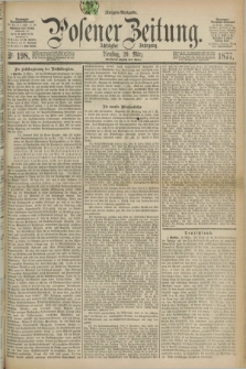 Posener Zeitung. Jg.80 [i.e.84], Nr. 198 (20 März 1877) - Morgen=Ausgabe. + dod.