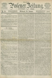 Posener Zeitung. Jg.83 [i.e.87], Nr. 68 (28 Januar 1880) - Mittag=Ausgabe.