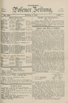 Posener Zeitung. Jg.83 [i.e.87], Nr. 393 (8 Juni 1880) - Abend=Ausgabe.