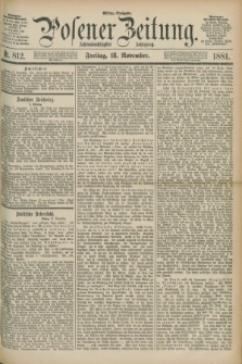 Posener Zeitung. Jg.88, Nr. 812 (18 November 1881) - Mittag=Ausgabe.