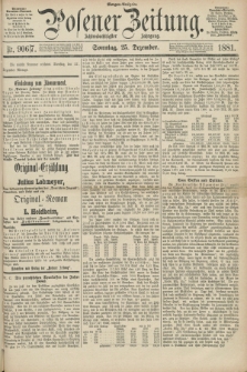 Posener Zeitung. Jg.88, Nr. 906/907 (25 Dezember 1881) - Morgen=Ausgabe. + dod.