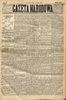 Gazeta Narodowa. 1886, nr 3