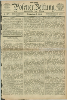 Posener Zeitung. Jg.89, Nr. 377 (1 Juni 1882) - Mittag=Ausgabe.