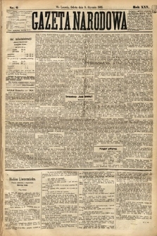 Gazeta Narodowa. 1886, nr 6