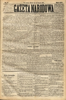 Gazeta Narodowa. 1886, nr 8