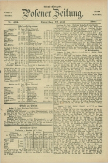Posener Zeitung. Jg.89, Nr. 432 (22 Juni 1882) - Abend=Ausgabe.